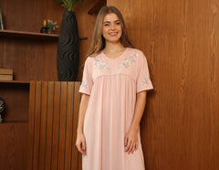 Rose GALABIA 1/2 SLEEVE