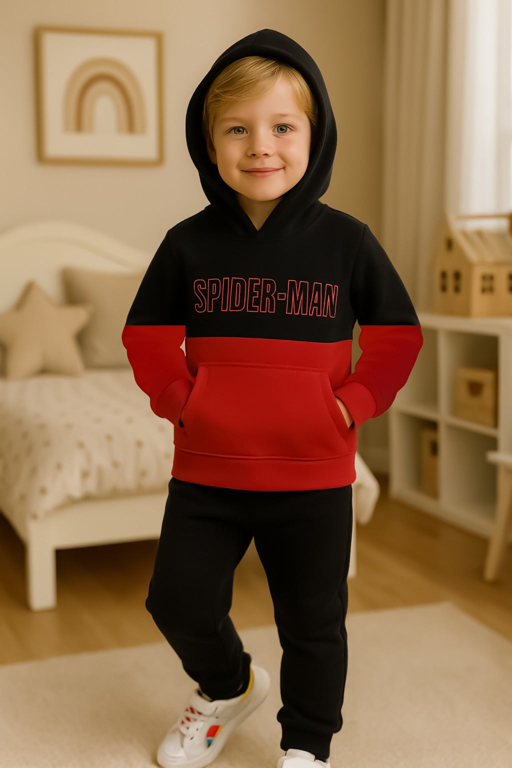 ✨ Hooded Tracksuit with Waistband & Cuffs ✨