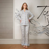 Grey long sleeve pajama