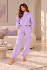 Light Purple Winter Hi-Cool Melton Pajama