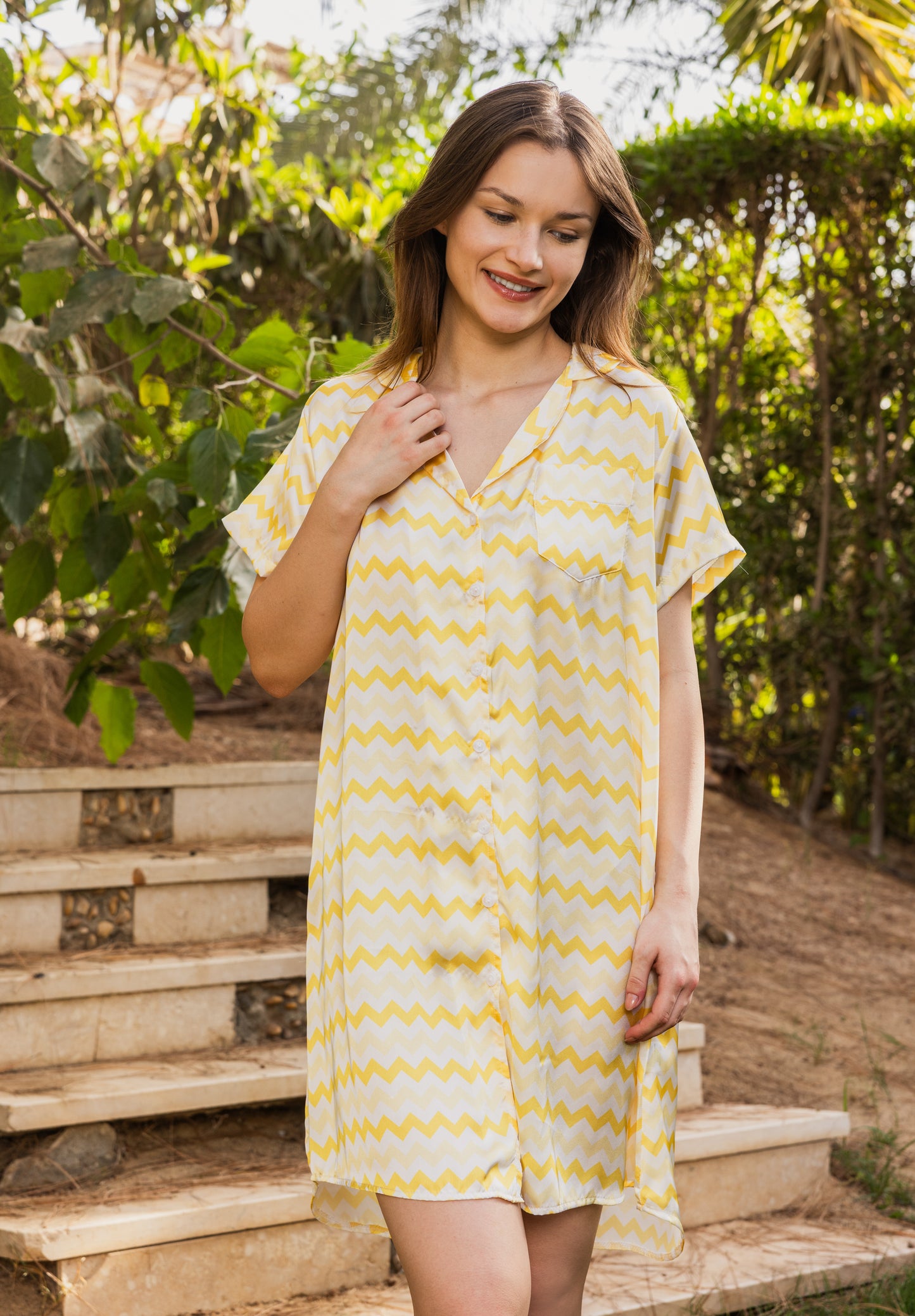 Night Classic Satin Zigzag