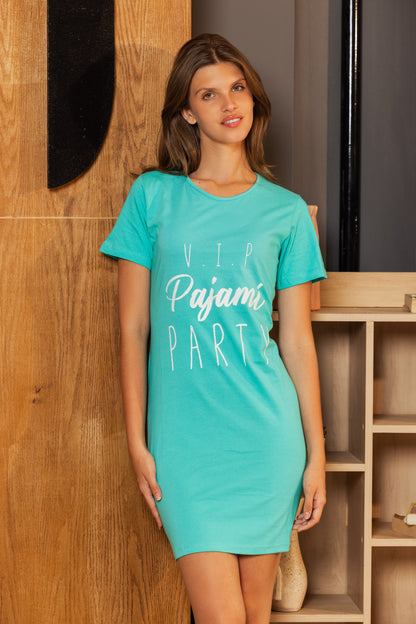 Short-Sleeve Nightdress