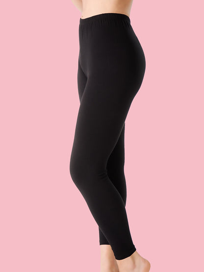 Long pants with a rounded waist and a wide leg