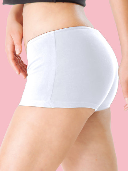 ملابس داخلية بشريط مطاطي متوسط العرض (قطعتان)