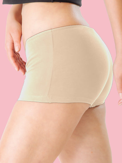 ملابس داخلية بشريط مطاطي متوسط العرض (قطعتان)