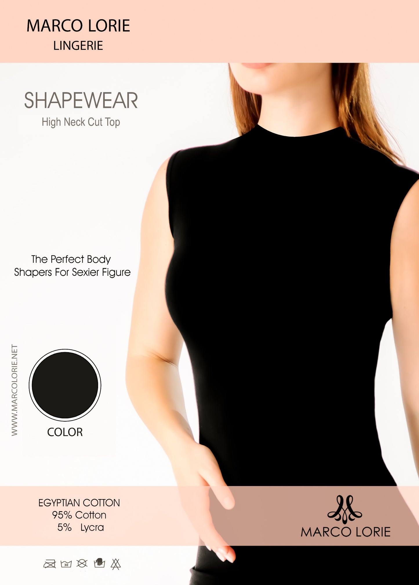 High-neck bodysuit أ