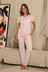 Rose long sleeve pajama
