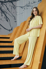 Yellow classic (2 pieces) pajama