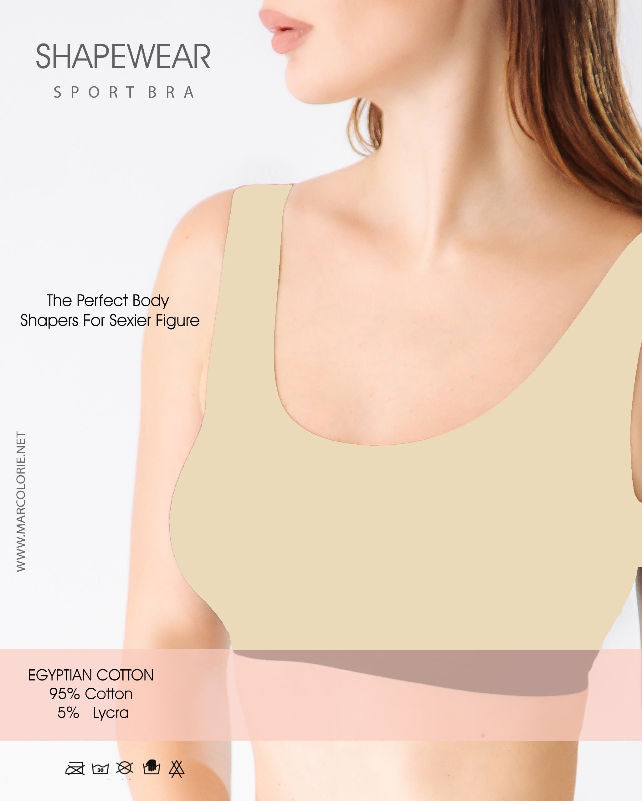 Plain Bra – Wide Straps (1 Piece Pack)