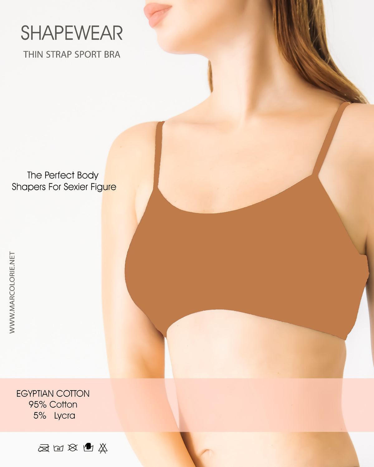 Plain Bra – Thin Straps (1 Piece Pack)