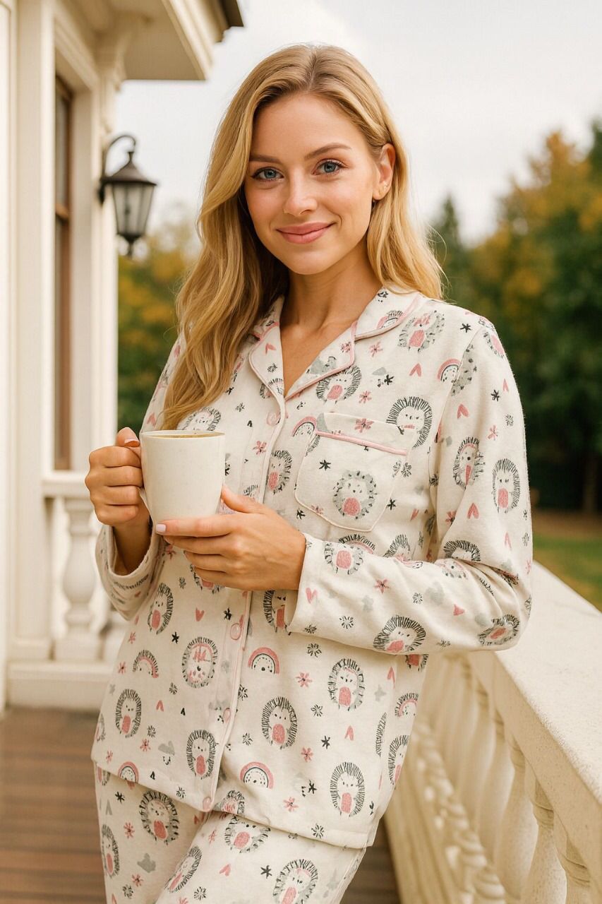 Classic Hedgehog Pajama Set