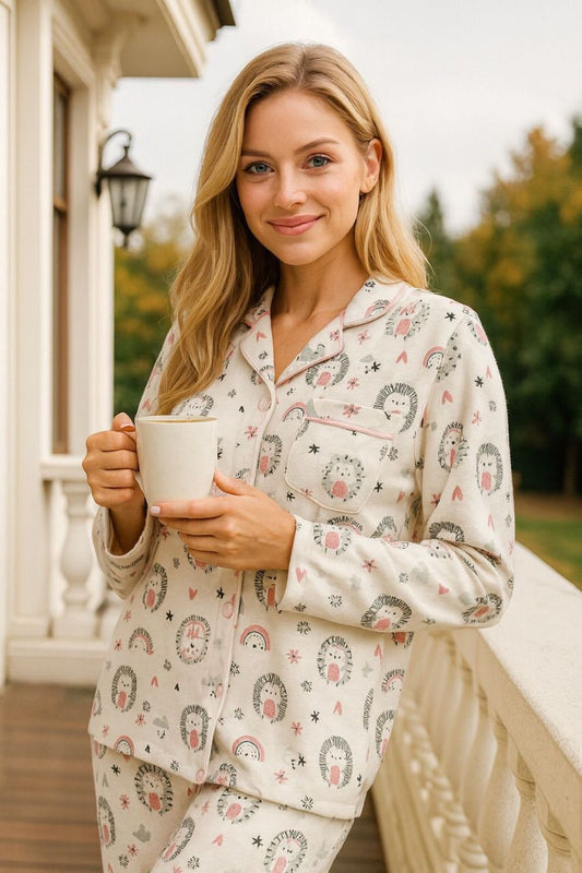 Classic Hedgehog Pajama Set
