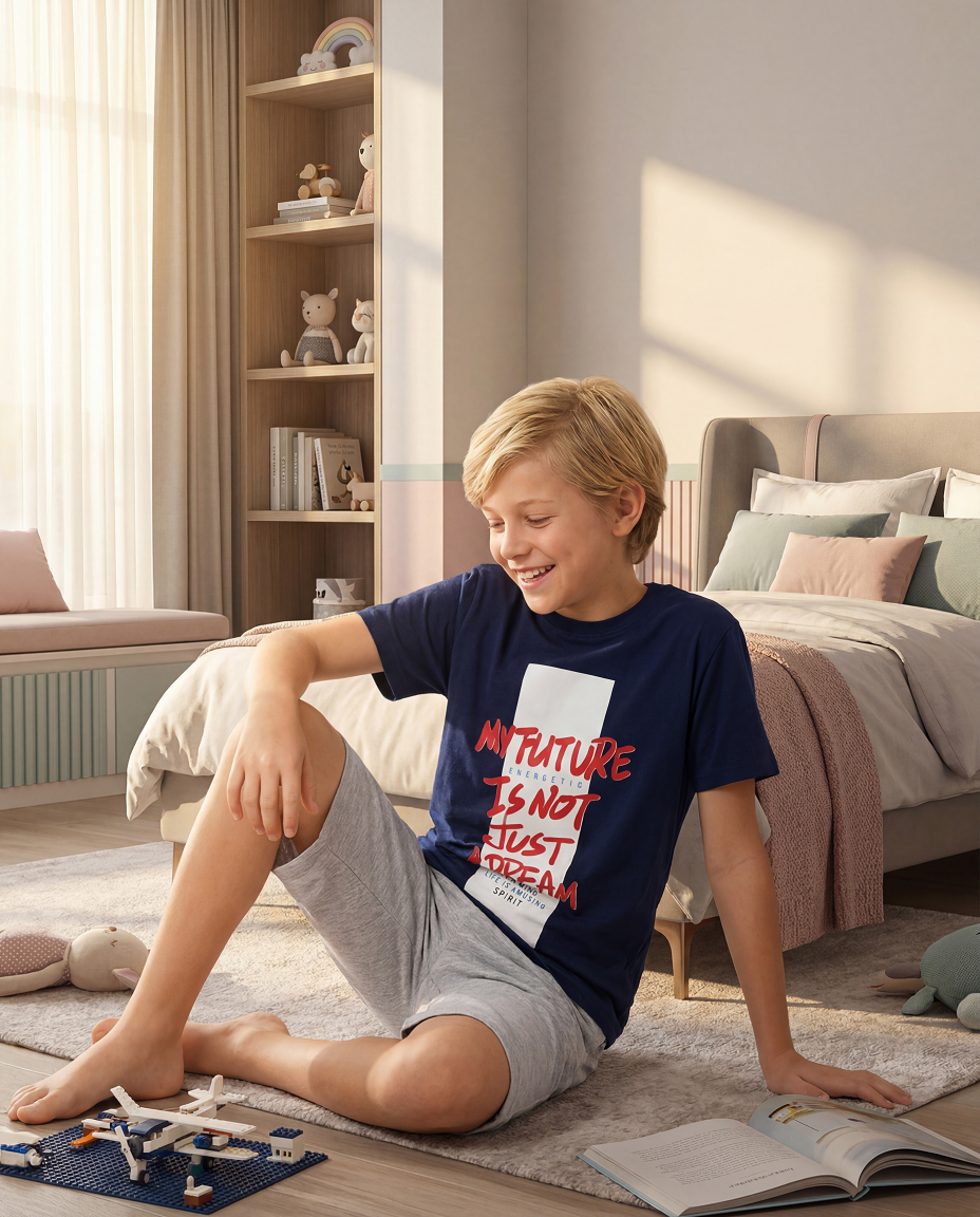 Navy boys summer set